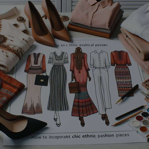 Comment intégrer des pièces de mode ethnique chic dans un ensemble professionnel ?