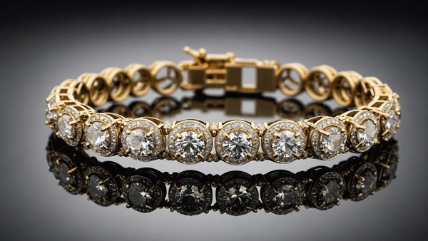 Bracelet ou 18 carat : l'élégance de la haute joaillerie